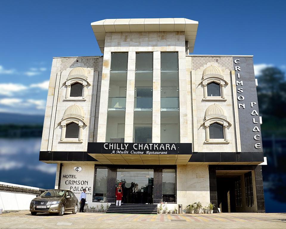 Hotel Crimson Palace Agra  Bagian luar foto