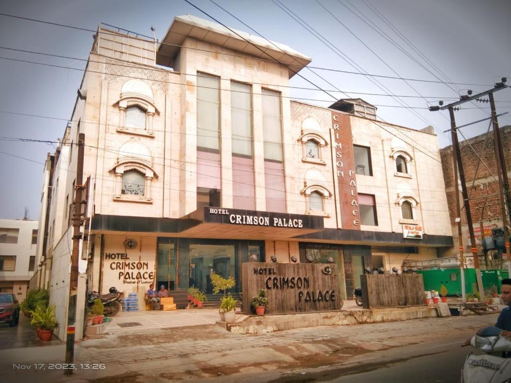 Hotel Crimson Palace Agra  Bagian luar foto